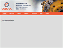 Tablet Screenshot of fsubsea.com